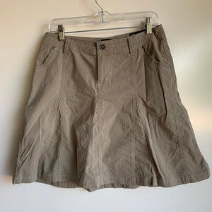 KUHL Nylon/cotton Vintage Pantina Dye SKIRT Sz 6
